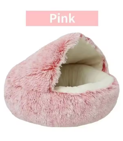 Round Cat Cushion Semi Enclosed Pet Sleep Bags