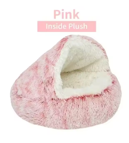 Round Cat Cushion Semi Enclosed Pet Sleep Bags